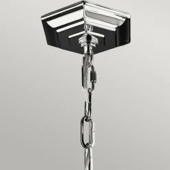 Sklep Kaja Lampa wisząca w srebrnym kolorze FE-CORINNE-6P-L z serii CORINNE