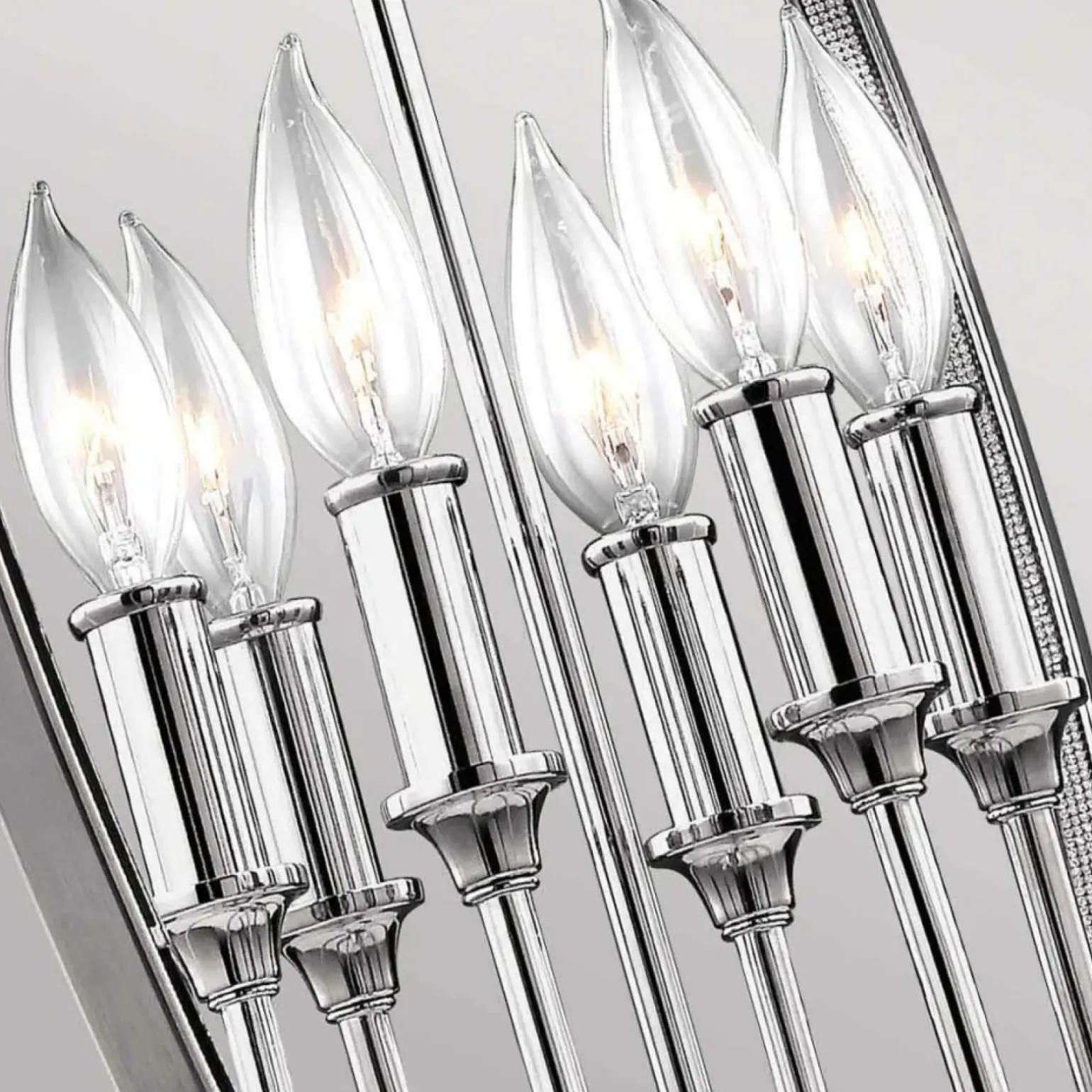 Sklep Kaja Lampa wisząca w srebrnym kolorze FE-CORINNE-6P-L z serii CORINNE