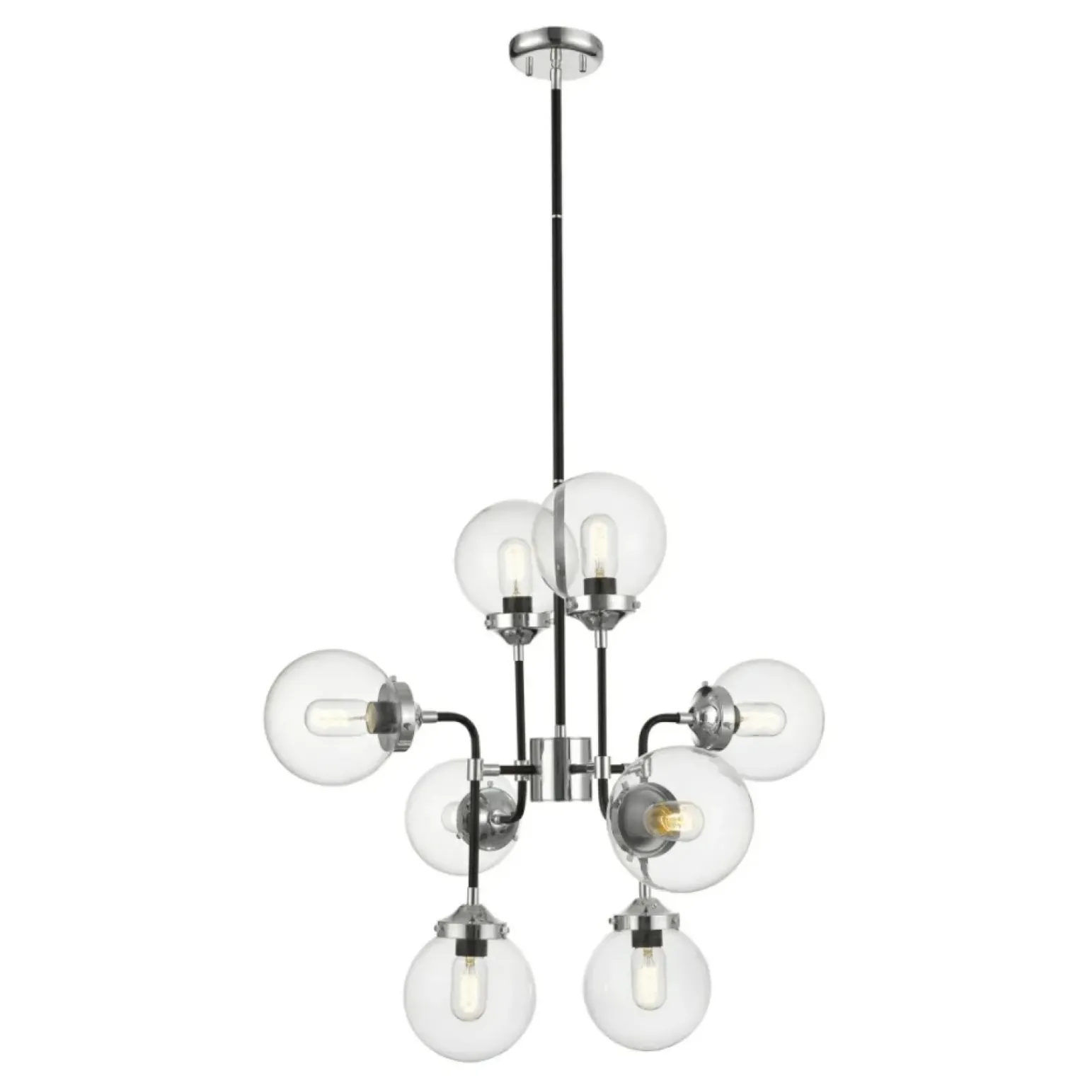 Hot Lampa wisząca w stylu industrialnym P0454-08D-STAC RIANO | Kaja Żyrandole Nowoczesne