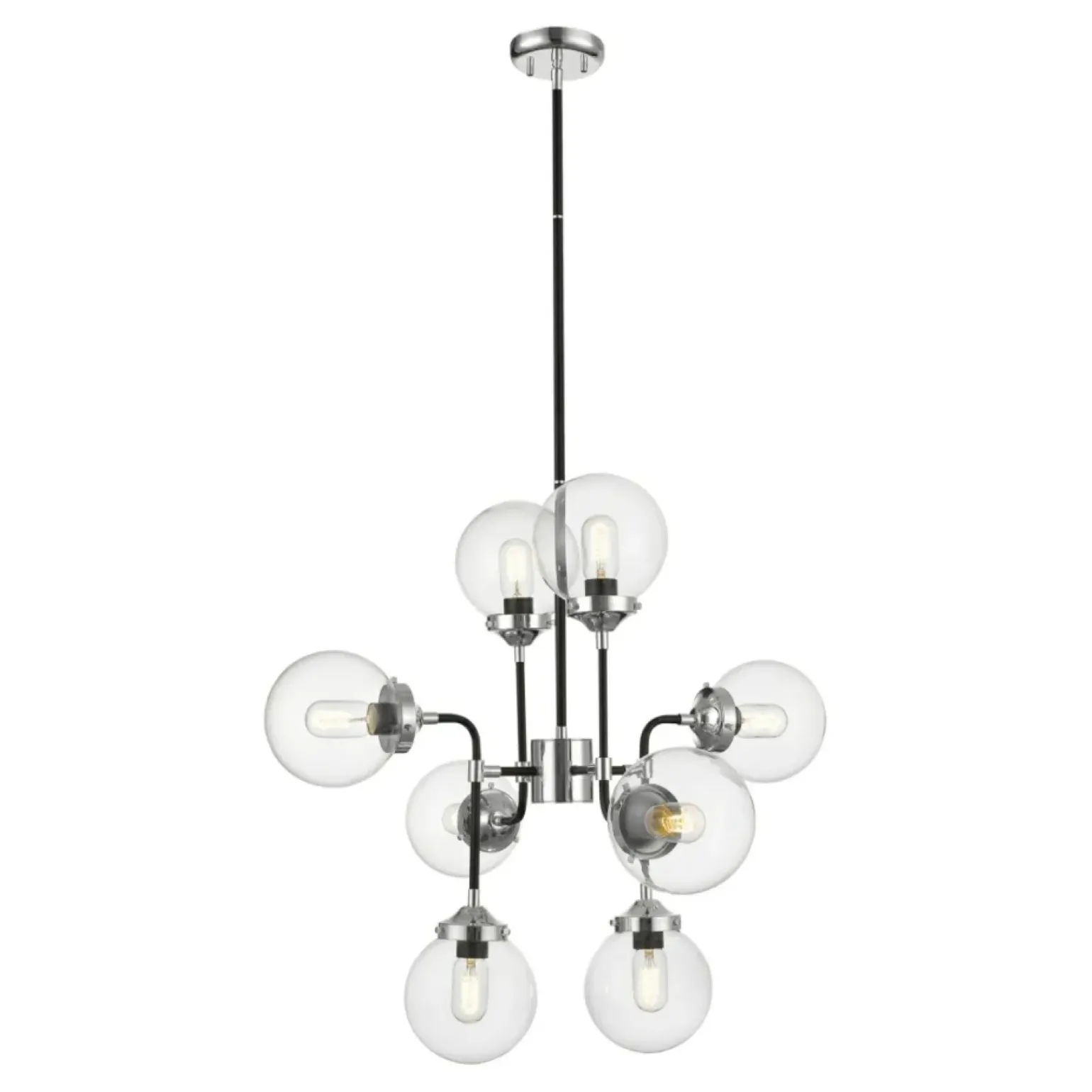 Hot Lampa wisząca w stylu industrialnym P0454-08D-STAC RIANO | Kaja Żyrandole Nowoczesne