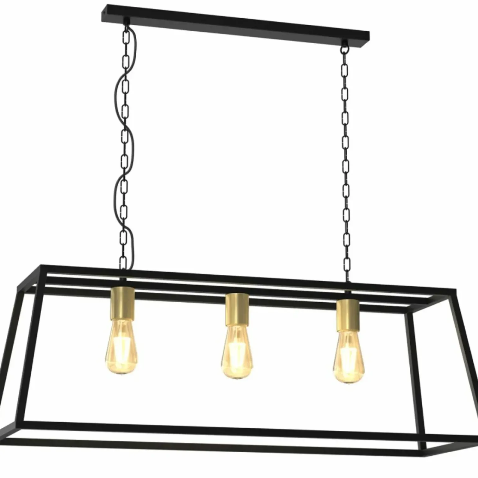 Best Lampa wisząca w stylu przemysłowym LX 4416 FRAME | Kaja Oświetlenie Żyrandole Nowoczesne
