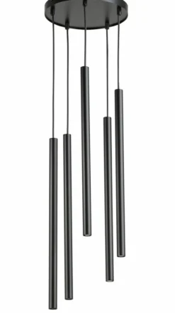 Best Lampa wisząca wąskie rurki na żarówki G9 SIG 33625 SOPEL | Kaja Żyrandole Nowoczesne