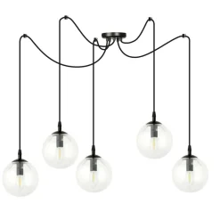 Fashion Lampa wisząca z 5 kloszami dająca dużo światła 936/5 | Kaja Żyrandole Nowoczesne