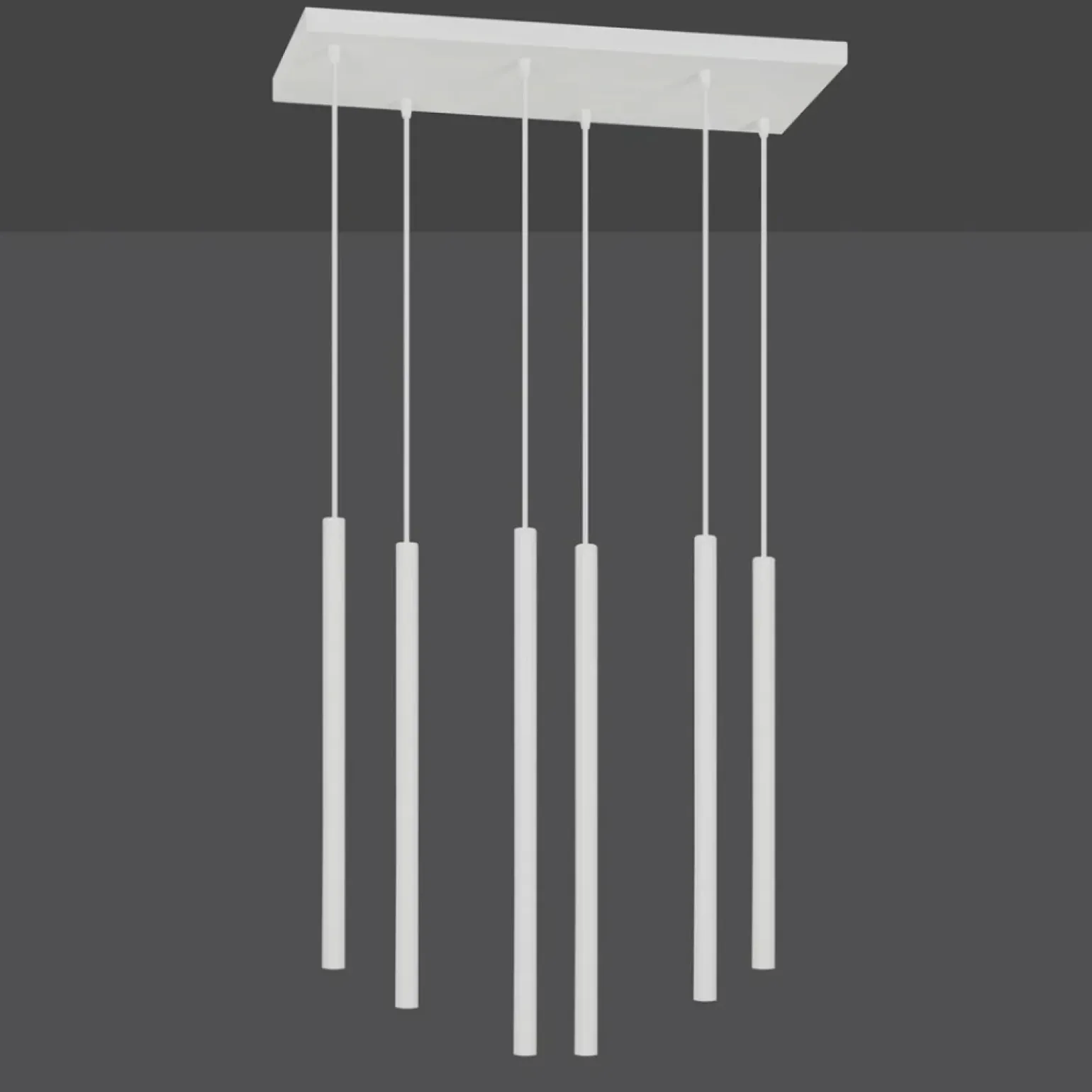 Cheap Lampa wisząca z 6 tubami w m kolorze 553/6 | Kaja Oświetlenie Żyrandole Nowoczesne