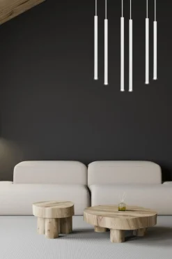 Cheap Lampa wisząca z 6 tubami w m kolorze 553/6 | Kaja Oświetlenie Żyrandole Nowoczesne