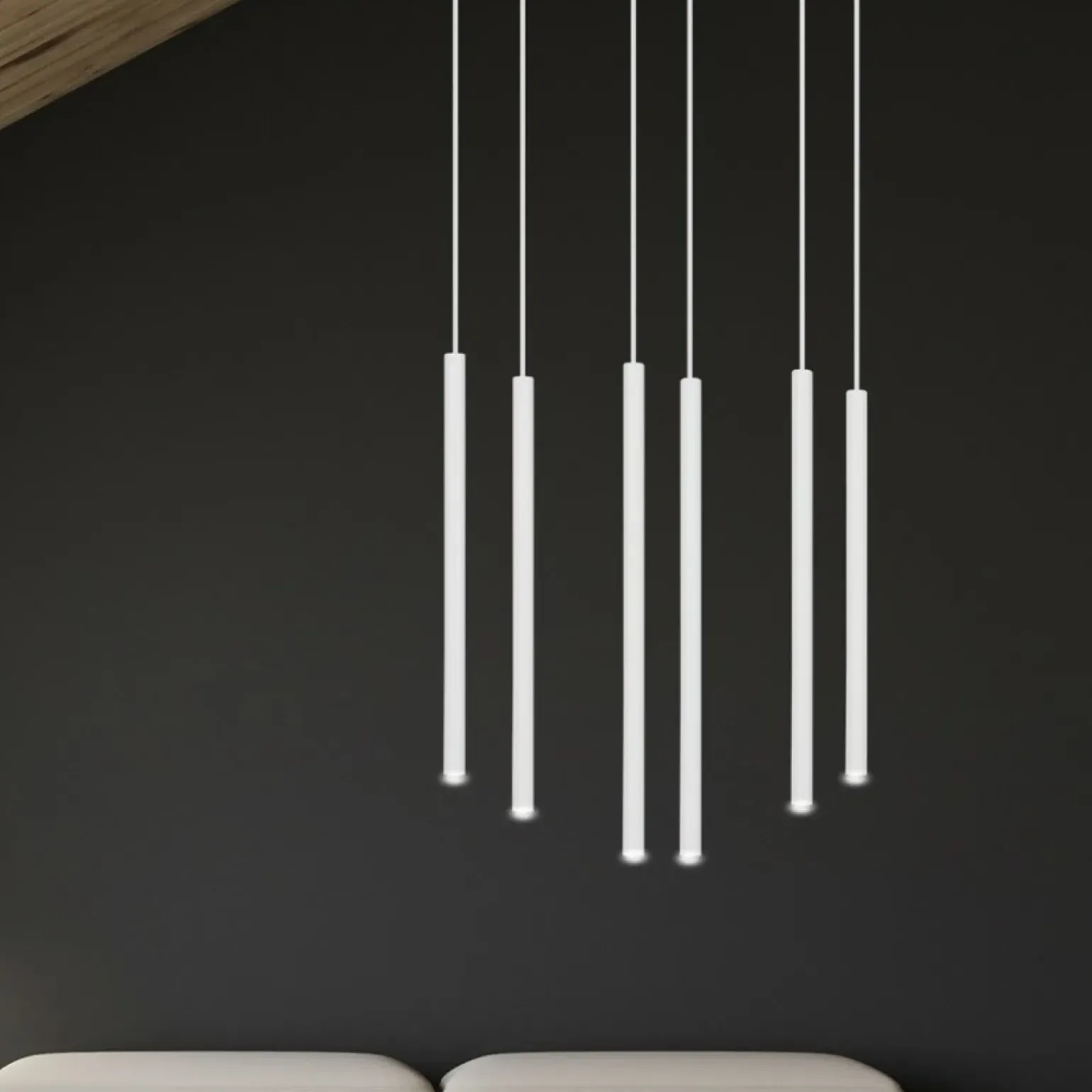 Cheap Lampa wisząca z 6 tubami w m kolorze 553/6 | Kaja Oświetlenie Żyrandole Nowoczesne