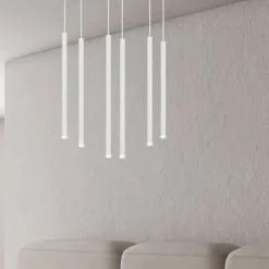 Cheap Lampa wisząca z 6 tubami w m kolorze 553/6 | Kaja Oświetlenie Żyrandole Nowoczesne
