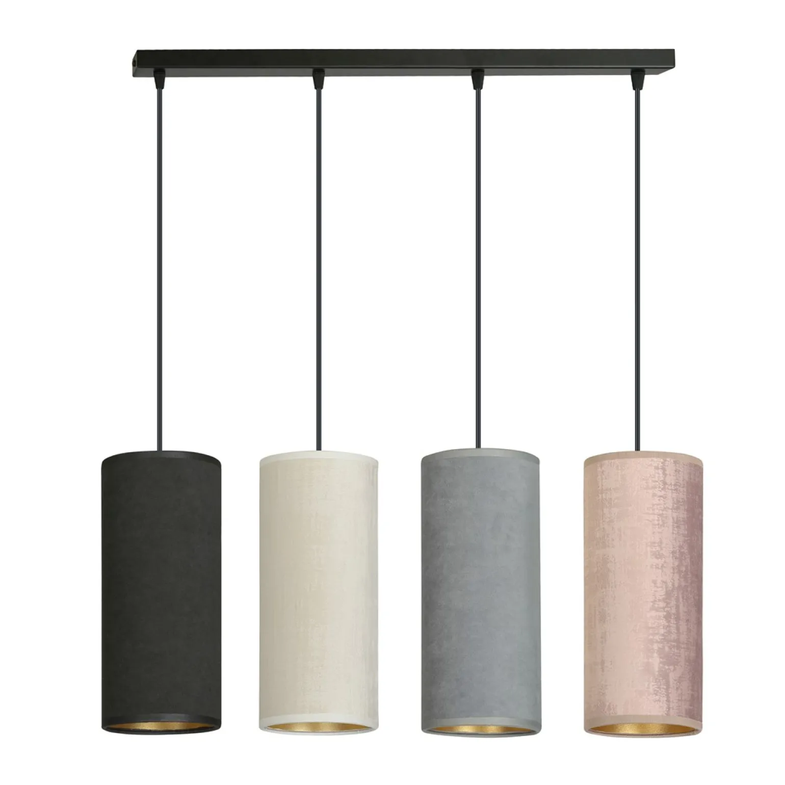 Sklep Kaja Lampa wisząca z abażurami w różnych kolorach 1068/4 BENTE | Kaja