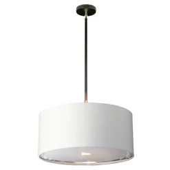 Best Sale Lampa wisząca z abażurem i blendą BALANCE-P-BKPN z serii BALANCE Żyrandole Nowoczesne