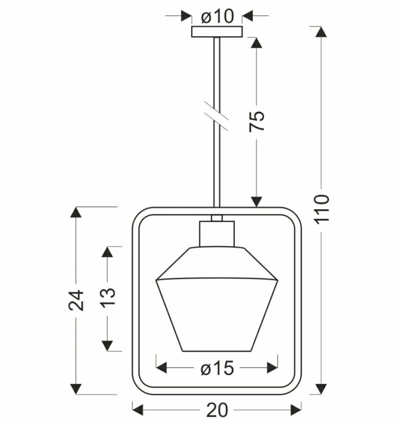 Cheap Lampa wisząca z czarną obręczą i kloszem 31-26842 z serii NIKO | Kaja Oświetleni Żyrandole Nowoczesne
