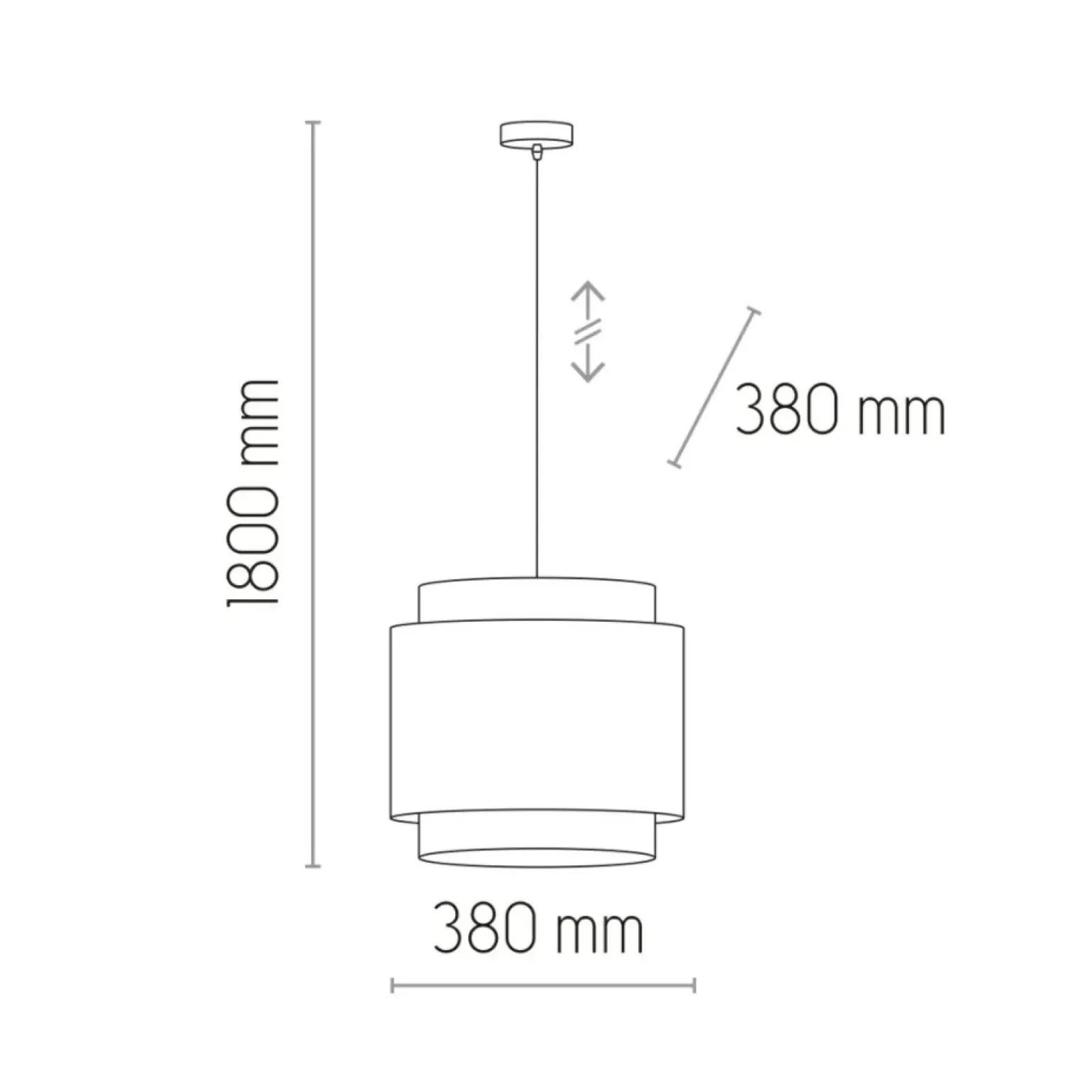 Cheap Lampa wisząca z czarno-złomkowym abażurem TK 6542 BOHO | Kaja Żyrandole Nowoczesne