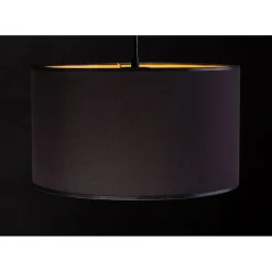 Cheap Lampa wisząca z czarno-złotym abażurem 184/1 ROTO | Kaja Oświetlenie Żyrandole Nowoczesne