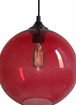 Outlet Lampa wisząca z m, okrągłym kloszem 31-21410-Z z serii EDISON Żyrandole Nowoczesne