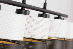 Sklep Kaja Lampa wisząca z czterema abażurami na listwie K-5293 z serii VEGA