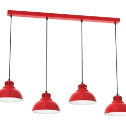 Clearance Lampa wisząca z czterema kloszami, kolor LX 9228 z serii SVEN Żyrandole Nowoczesne