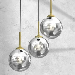 Best Sale Lampa wisząca z dekoracyjnymi kloszami MLP8416 z serii REFLEX | Kaja Oświetlenie Żyrandole Nowoczesne