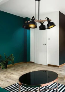 Cheap Lampa wisząca z drewnianymi ramionami 34-78155 RENO | Kaja Oświetlenie Żyrandole Nowoczesne