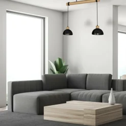Cheap Lampa wisząca z drewnianym elementem MLP7225 z serii ERIK | Kaja Oświetlenie Żyrandole Nowoczesne