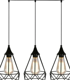 Sklep Kaja Lampa wisząca z drucianymi kloszami 33-62901 GRAF | Kaja Oświetlenie