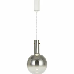 Store Lampa wisząca z dwukolorowym, kulistym kloszem ML0327 TORONTO | Kaja Żyrandole Nowoczesne