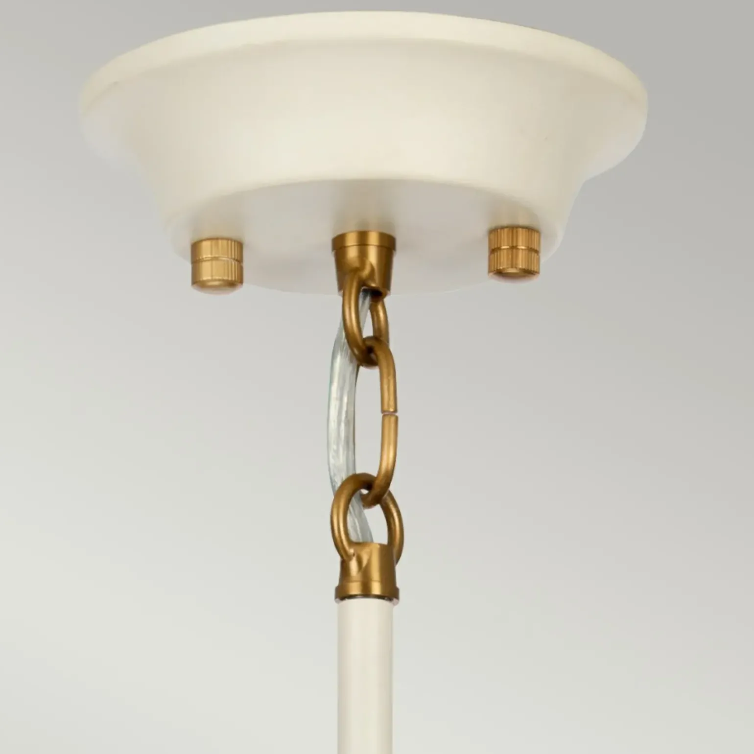 Outlet Lampa wisząca z kloszami, beżowa DL-COSMOS5 z serii COSMOS Żyrandole Nowoczesne