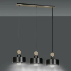 Cheap Lampa wisząca z kloszami i regulowaną wysokością 582/3 | Kaja Żyrandole Nowoczesne