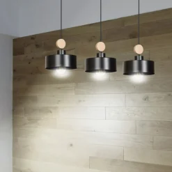 Cheap Lampa wisząca z kloszami i regulowaną wysokością 582/3 | Kaja Żyrandole Nowoczesne