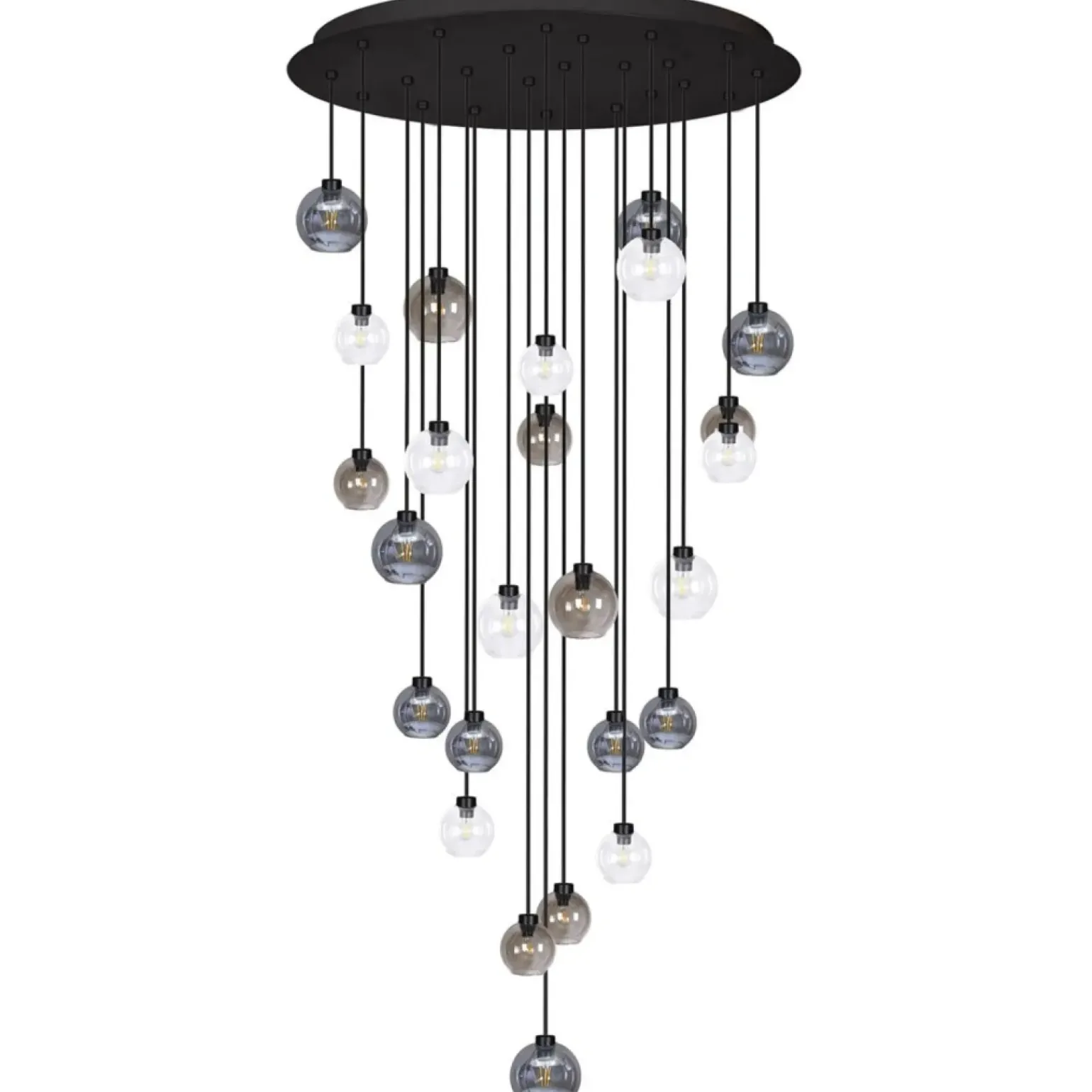 Online Lampa wisząca z kloszami, na antresolę KP-19 ROTUNDA | Kaja Żyrandole Nowoczesne