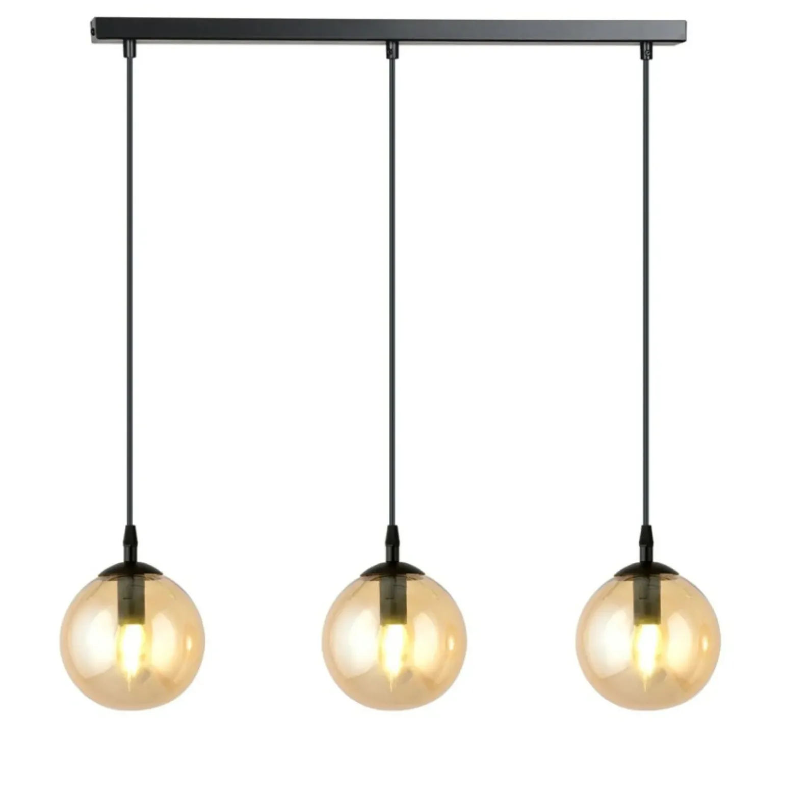 Best Sale Lampa wisząca z kloszami z regulacją wysokości 713/3 | Kaja Żyrandole Nowoczesne