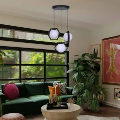 Cheap Lampa wisząca z kloszami z regulacją wysokości K-4787 | Kaja Żyrandole Nowoczesne