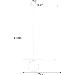 Fashion Lampa wisząca z kloszem, w stylu boho K-4950 | Kaja Oświetlenie Żyrandole Nowoczesne