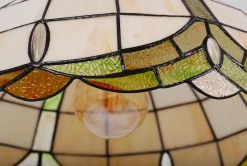 Sklep Kaja Lampa wisząca z kloszem w stylu art deco K-P162166 PAPI | Kaja