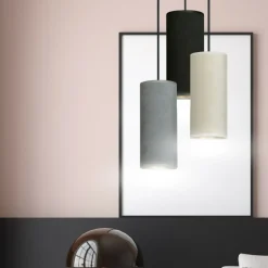 Online Lampa wisząca z kolorowymi abażurami 1068/3PREM BENTE PREMIUM | Kaja Żyrandole Nowoczesne