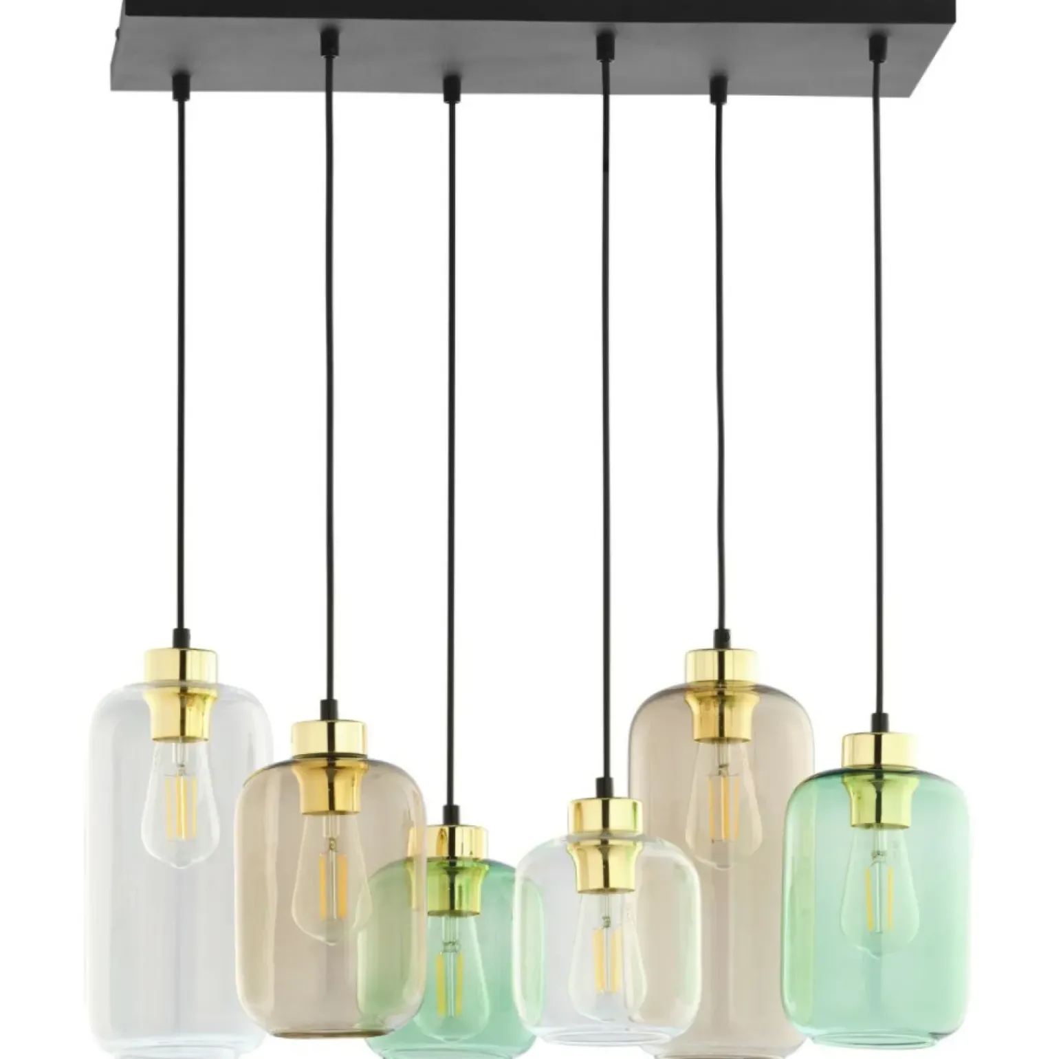 Best Sale Lampa wisząca z kolorowymi kloszami TK 3328 MARCO | Kaja Oświetlenie Żyrandole Nowoczesne