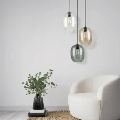 Best Lampa wisząca z kolorowymi kloszami TK 5973 ELIO | Kaja Oświetlenie Żyrandole Nowoczesne