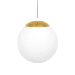 Best Sale Lampa wisząca z kulistym kloszem o średnicy 16cm K-5311 z serii ELMO Żyrandole Nowoczesne