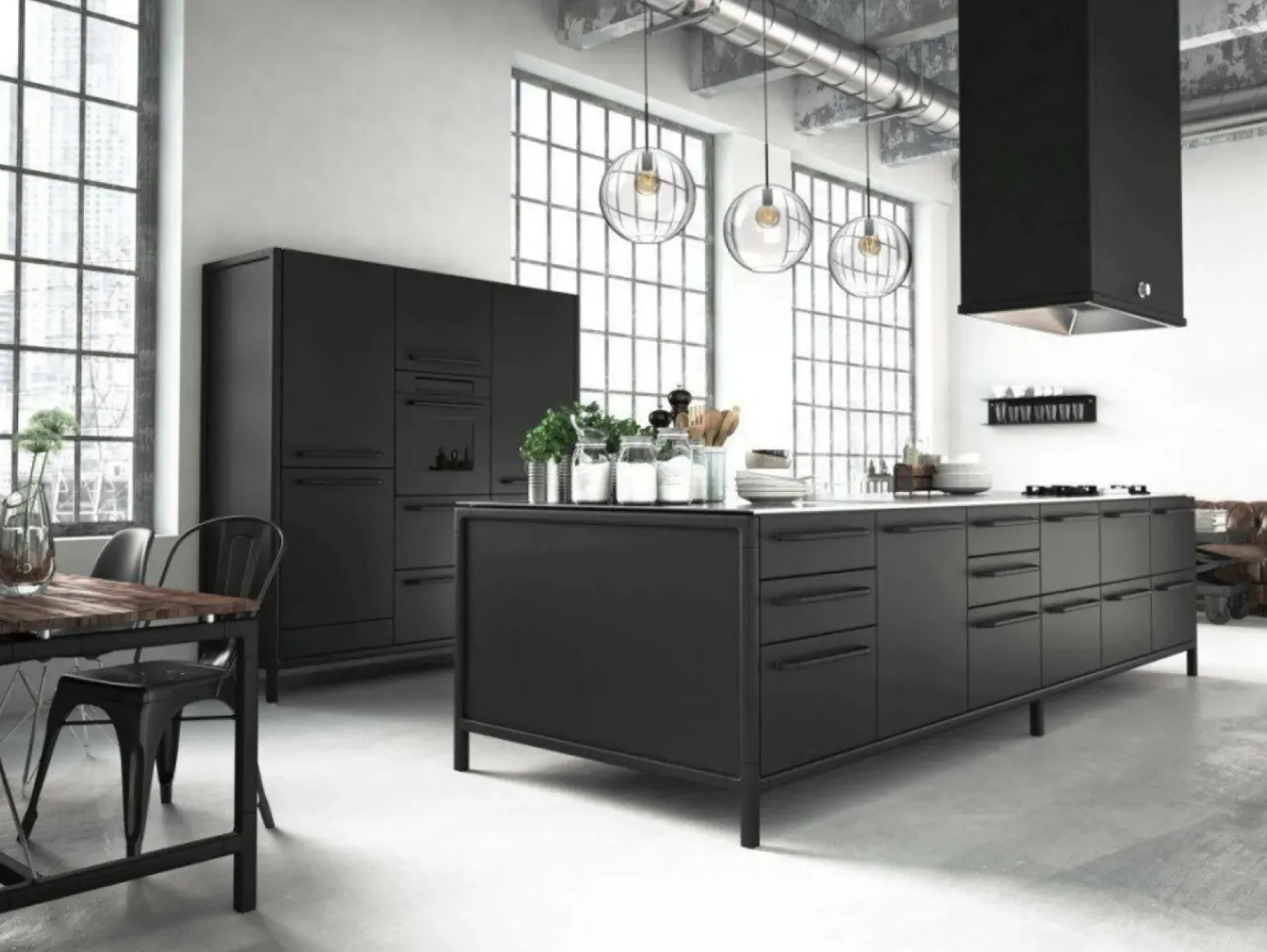 Best Lampa wisząca z kulistym, przezroczystym kloszem 7846 | Kaja Żyrandole Nowoczesne