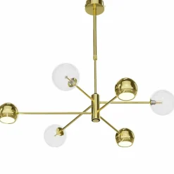 Store Lampa wisząca z kulistymi kloszami, do sypialni JUP 1964 MOKA | Kaja Żyrandole Nowoczesne