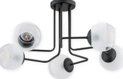 Sklep Kaja Lampa wisząca z matowymi kloszami O3085 W5 CZA PINOX | Kaja