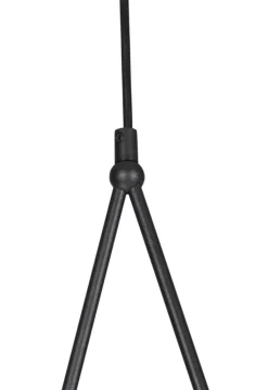 Store Lampa wisząca z mlecznymi kloszami K-4771 NEVE BLACK | Kaja Żyrandole Nowoczesne