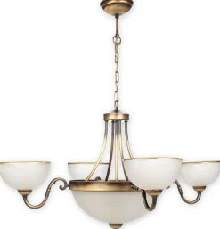 Sklep Kaja Lampa wisząca z mlecznymi kloszami O2084 W6 PAT SATO | Kaja