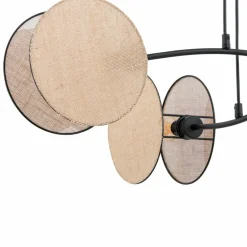 Cheap Lampa wisząca z naturalnymi abażurami 1328/4 MOTIF | Kaja Oświetlenie Żyrandole Nowoczesne