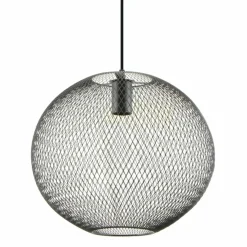 Online Lampa wisząca z okrągłym, drucianym kloszem ZM A8129L-BK z serii ORION Żyrandole Nowoczesne