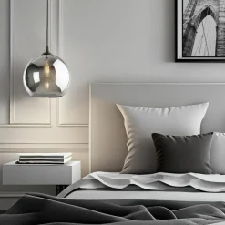 Sale Lampa wisząca z okrągłym, lustrzanym kloszem TK 5765 z serii VENEZIA Żyrandole Nowoczesne