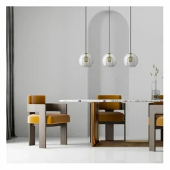 Cheap Lampa wisząca z okrągłymi kloszami, nad stół LP-133/3L z serii ARETTE Żyrandole Nowoczesne