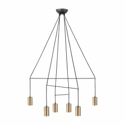 Shop Lampa wisząca z oprawkami w kolorze u 7956 | Kaja Oświetlenie Żyrandole Nowoczesne