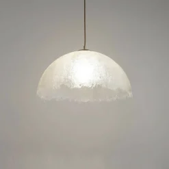 Hot Lampa wisząca z otwartym, mlecznym kloszem SIG 40656 z serii MUZA Żyrandole Nowoczesne