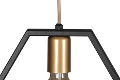 Clearance Lampa wisząca z ozdobną ramką heksagon K-4720 HONEY | Kaja Oświetlenie Żyrandole Nowoczesne