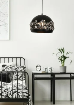 Sklep Kaja Lampa wisząca z ozdobnym kloszem 31-69696 JOLINA | Kaja Oświetlenie