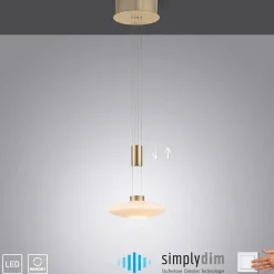 Discount Lampa wisząca z pamięcią po wyłączeniu 2080-60 z serii LAUTADA | Kaja Żyrandole Nowoczesne